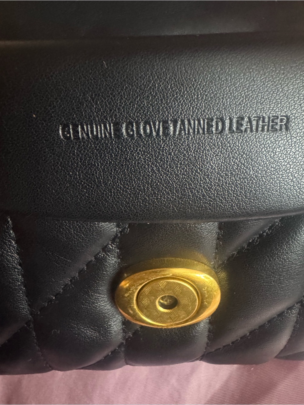 Coach Black Quilted Shoulder Bag with Gold Hardware - Picture 2 of 4